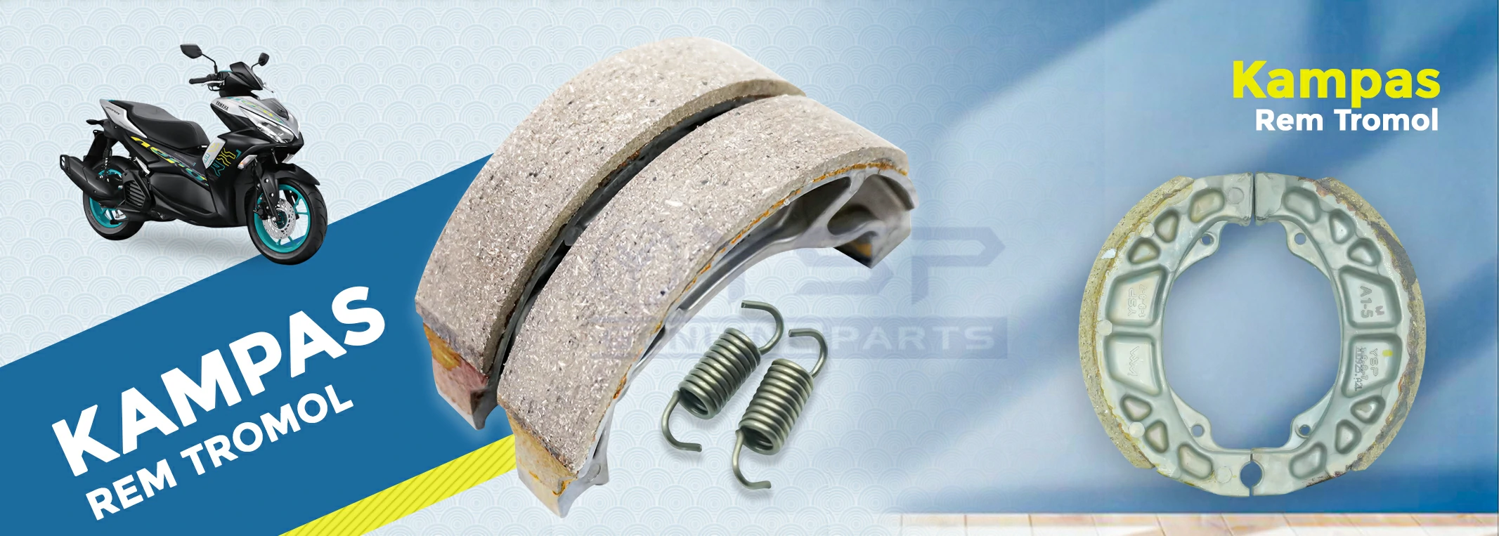 kampas rem tromol