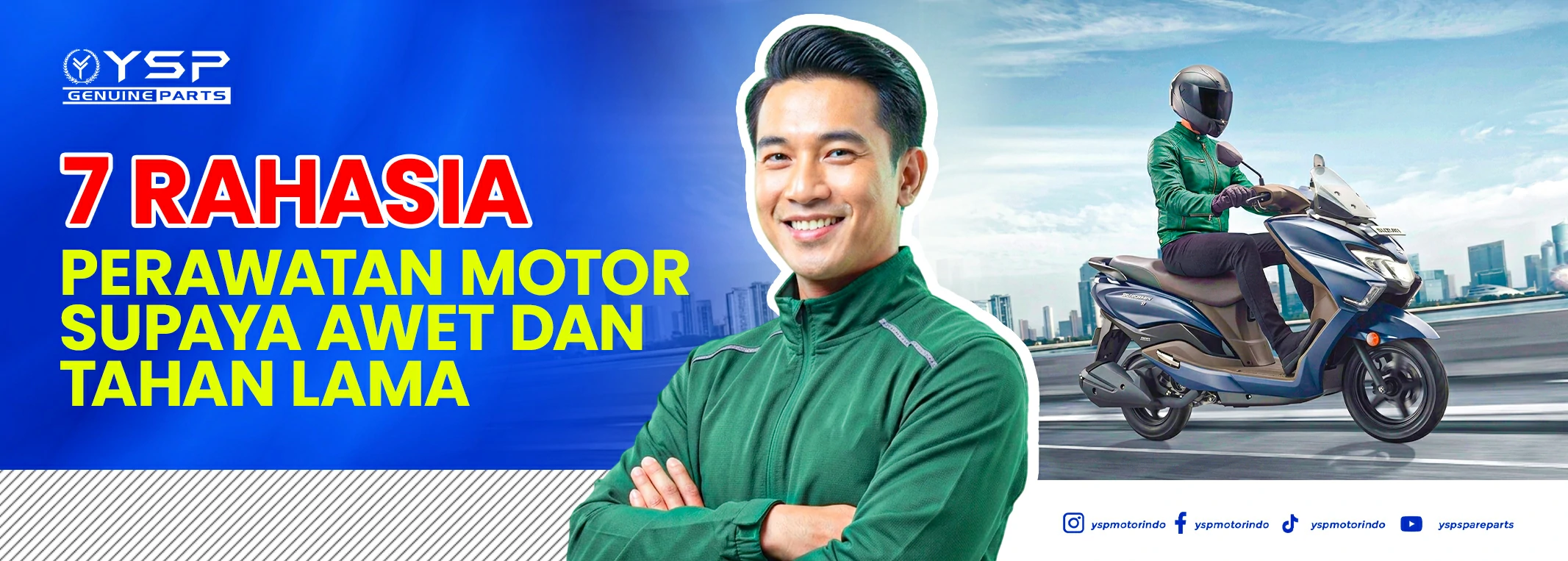 7 Rahasia Perawatan Motor Supaya Awet dan Tahan Lama