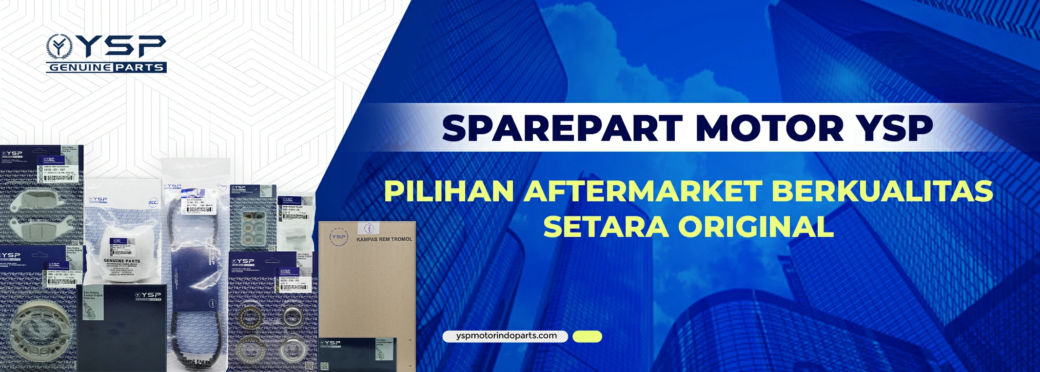 Mengenal Sparepart Motor YSP, Pilihan Aftermarket Berkualitas Setara Original
