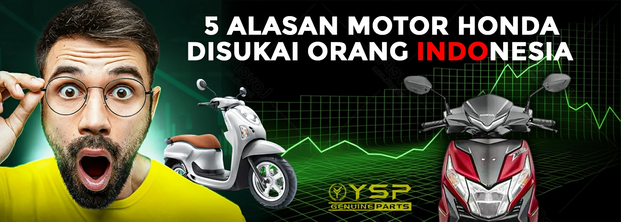 5 Alasan Kenapa Motor Honda Disukai Orang Indonesia