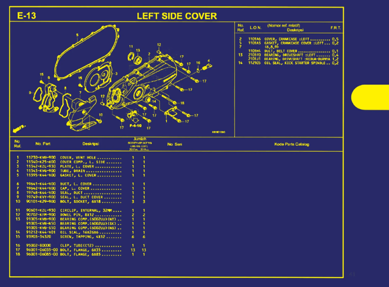 left side cover