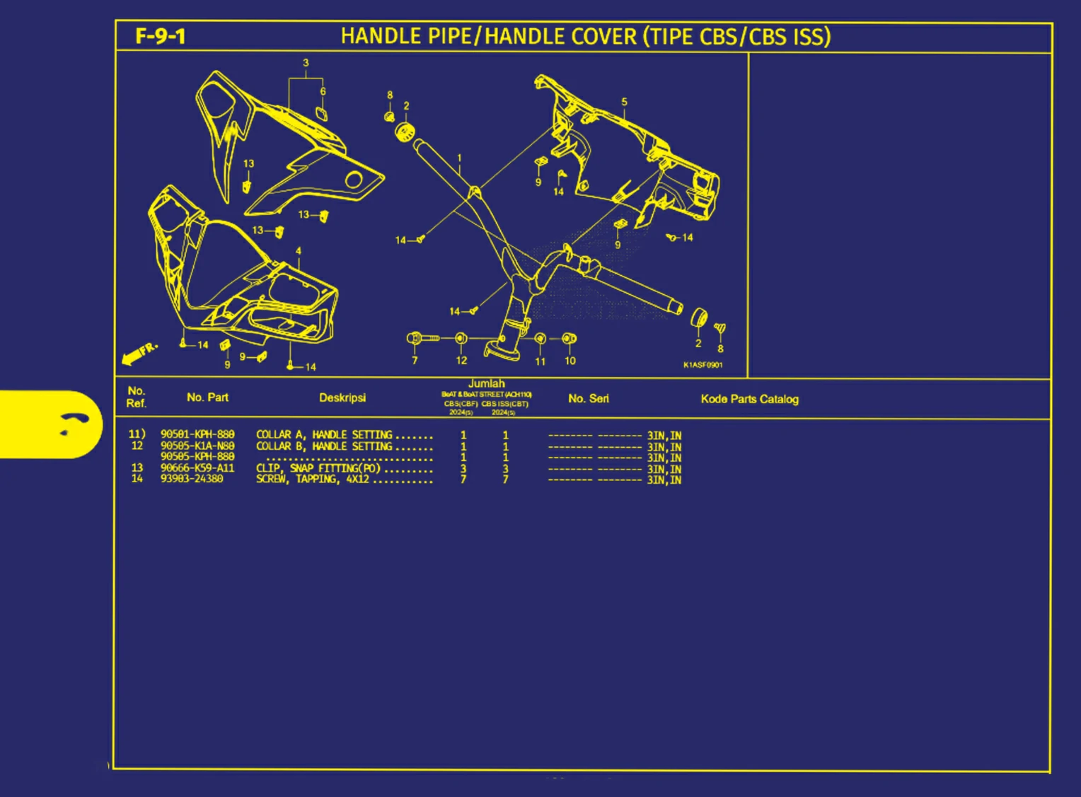 Handle Pipe Atau Handle Cover (Tipe Cbs Atau Cbs Iss) 2