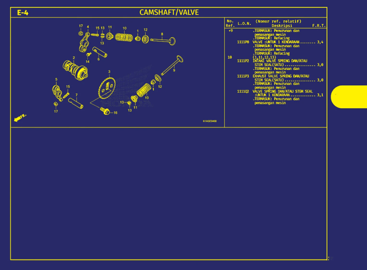 Camshaft Atau Valve 2