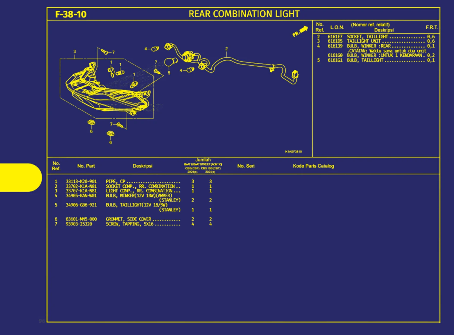 Rear Combination Light
