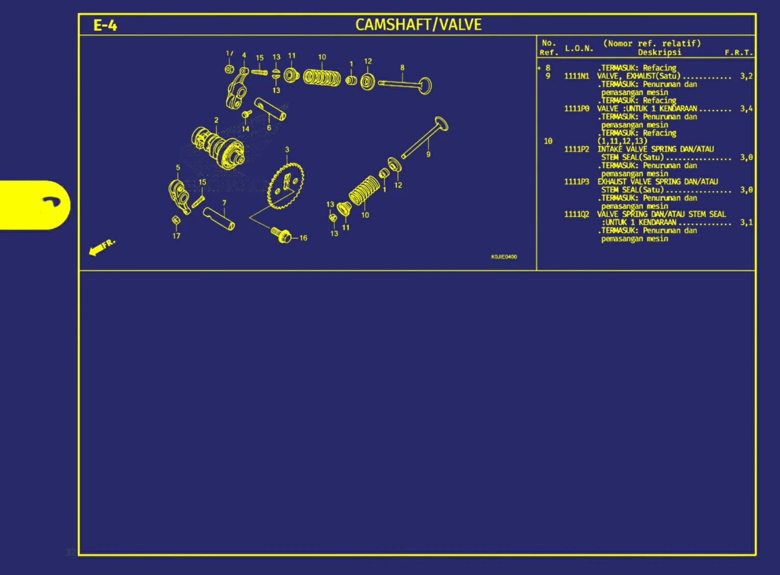 Camshaft Atau Valve 2