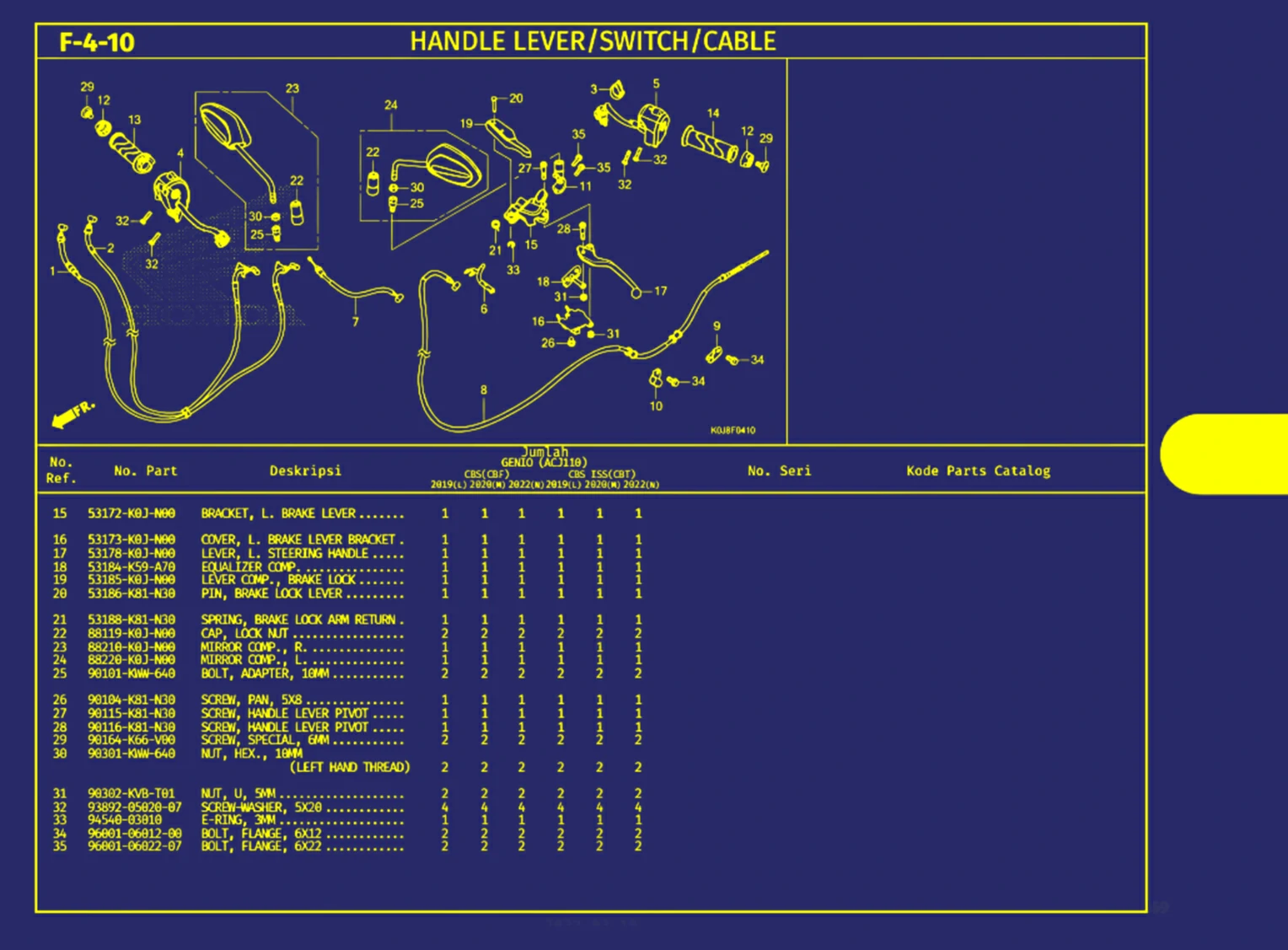 Handle Lever Atau Switch Atau Cable 2