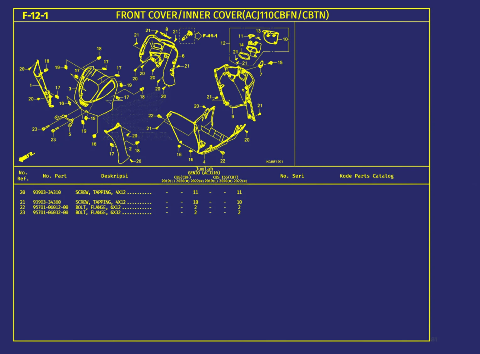 Front Cover Atau Inner Cover (Acj110cbfn Atau cbtn) 3