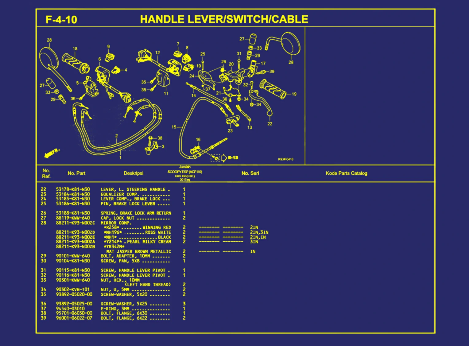 Handle Lever Atau Switch Atau Cable 2