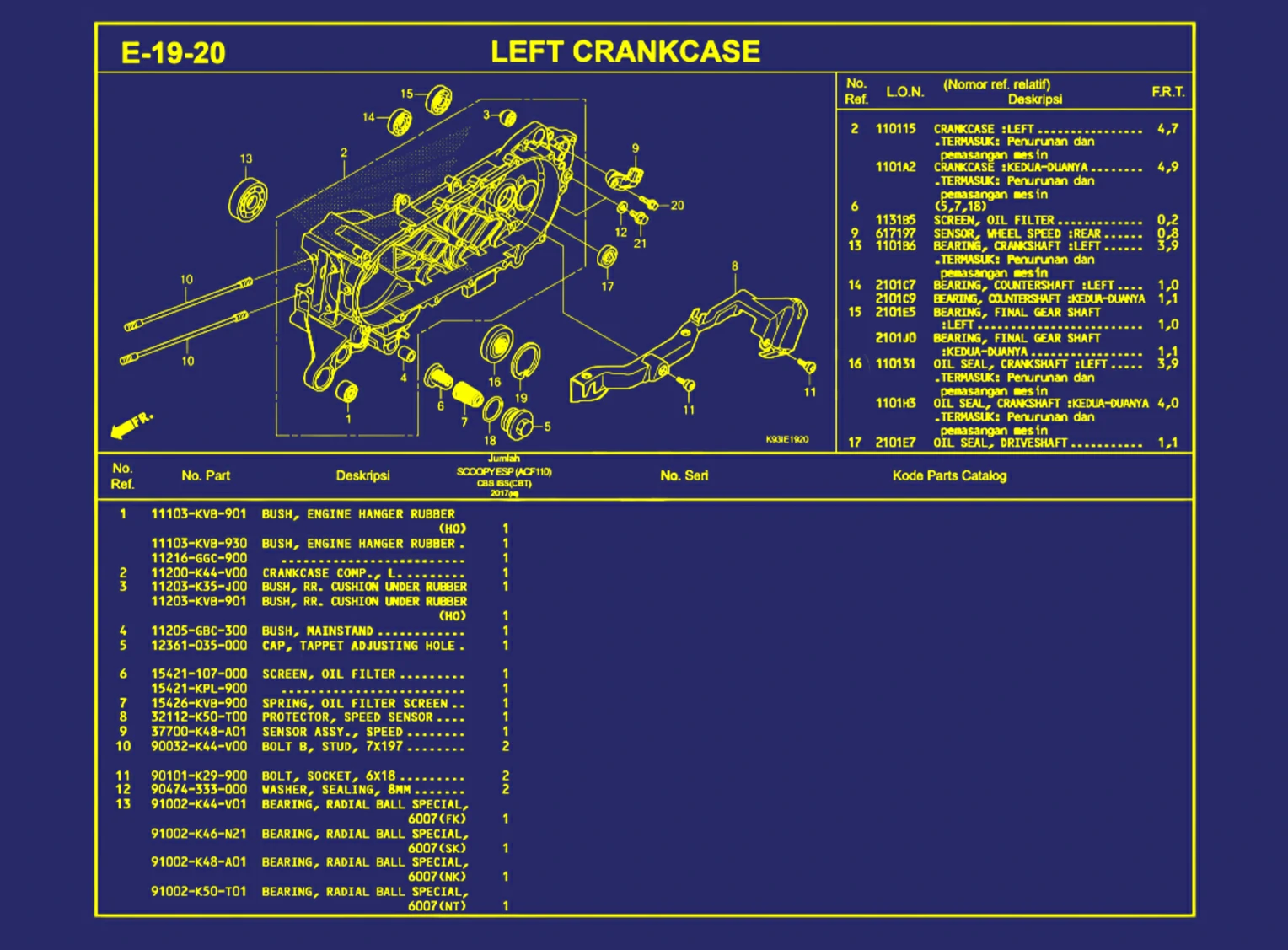 Left Crankcase 1