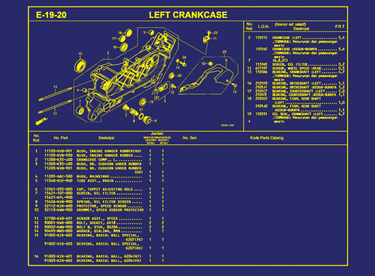 Left Crankcase 1