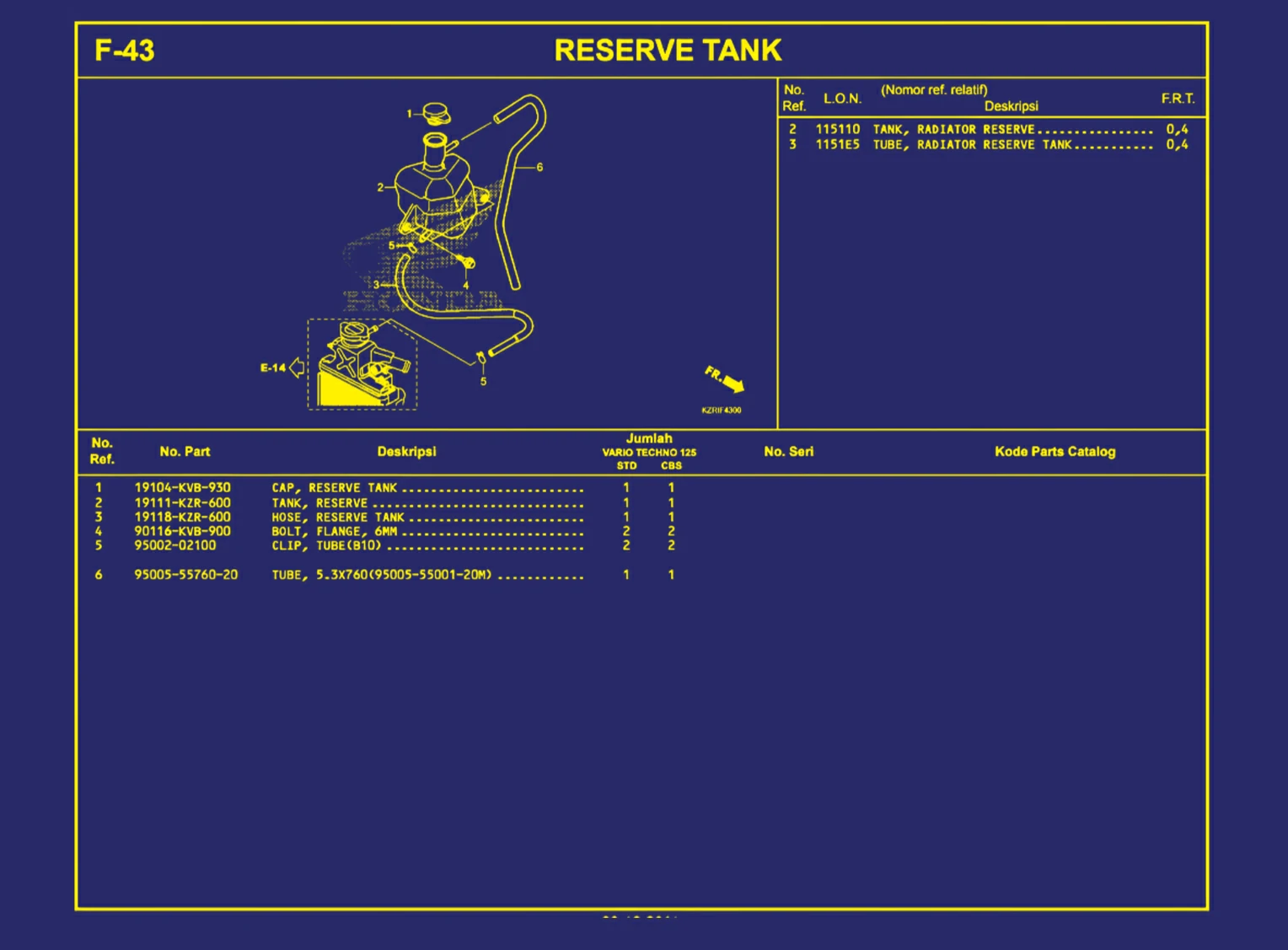 Reserve Tank