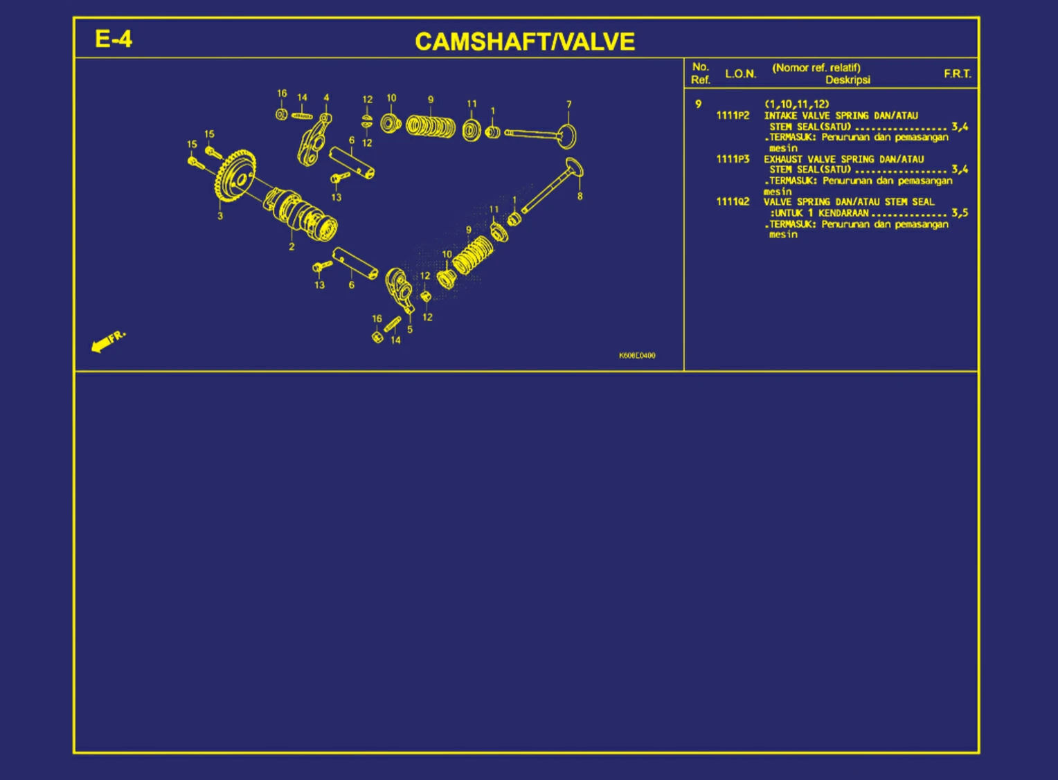 Camshaft atau Valve 2