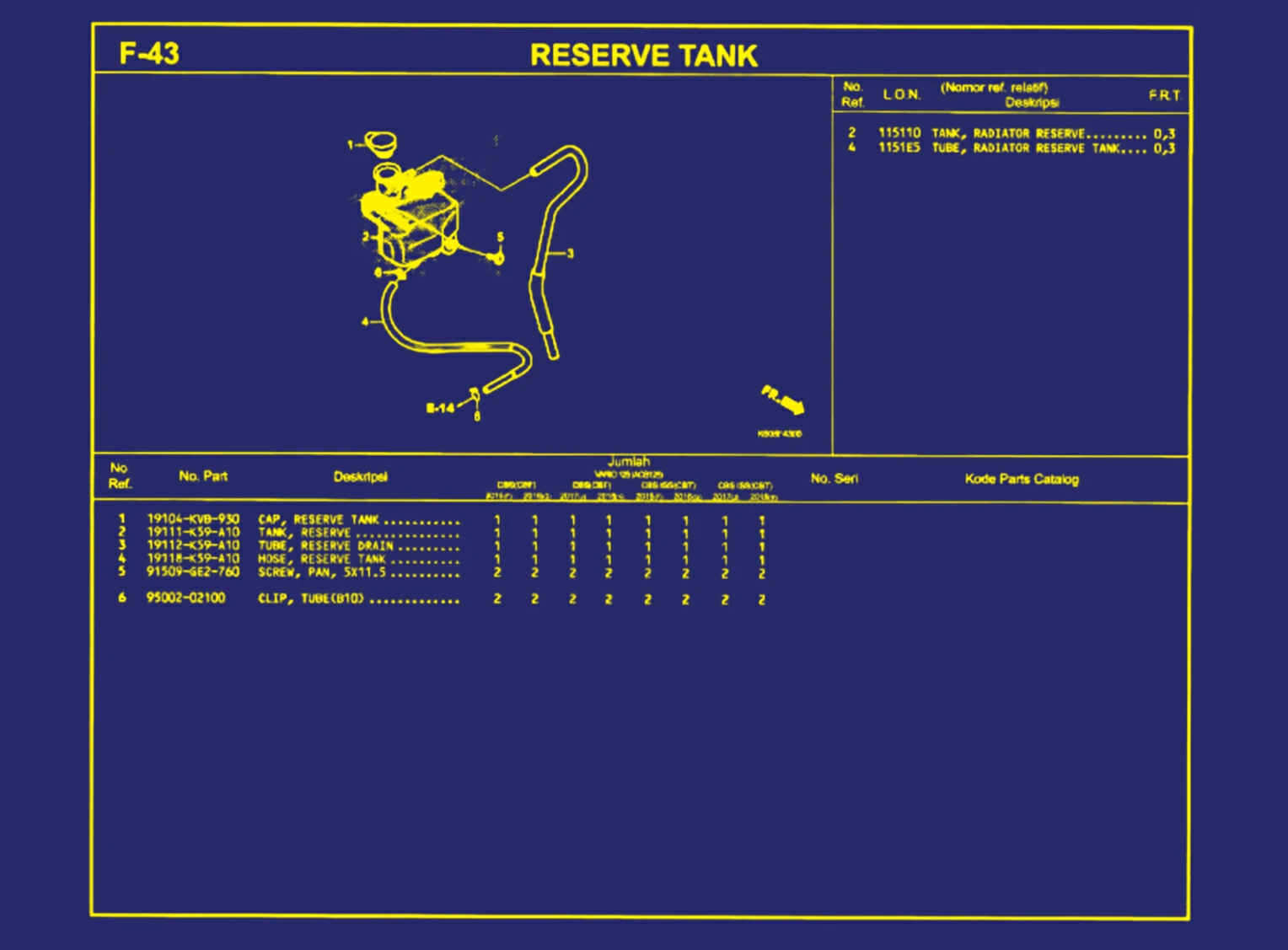 Reserve Tank