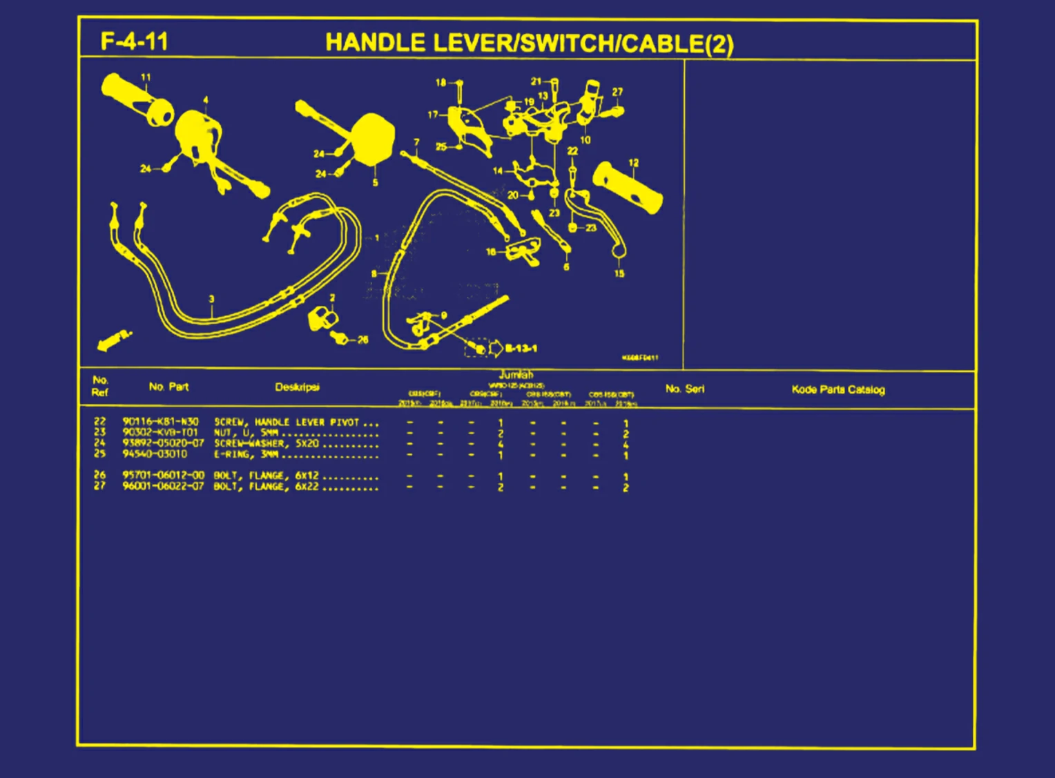 Handle Lever atau Switch atau Cable (2) 2