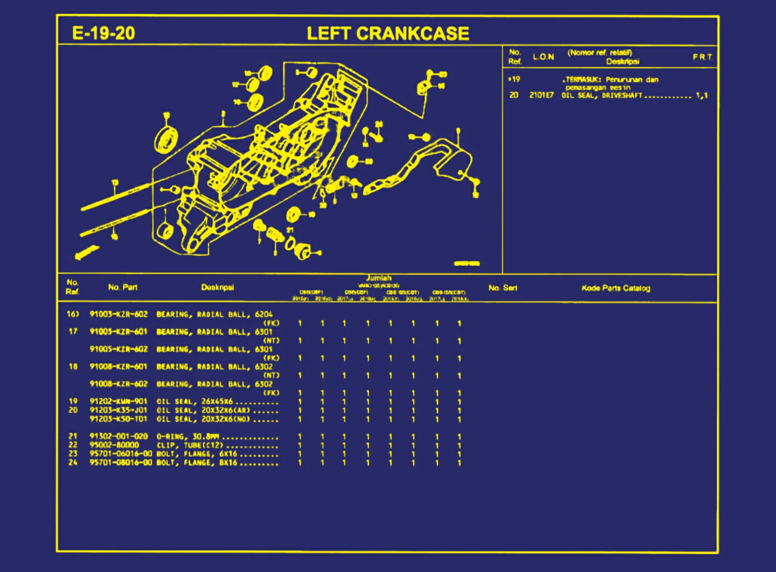 Left Crankcase 2