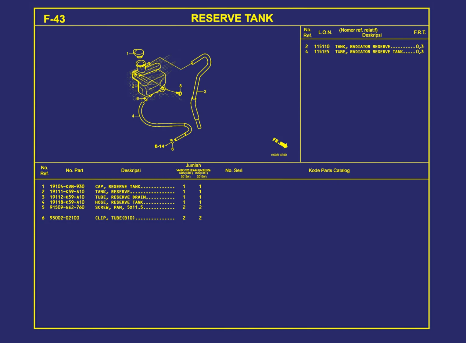 Reserve Tank