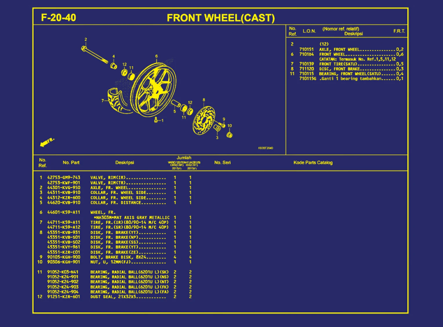 Front Wheel (CAST)
