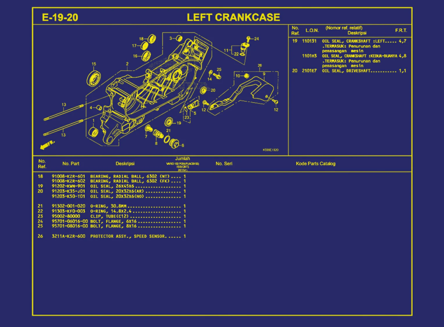 Left Crankcase 2