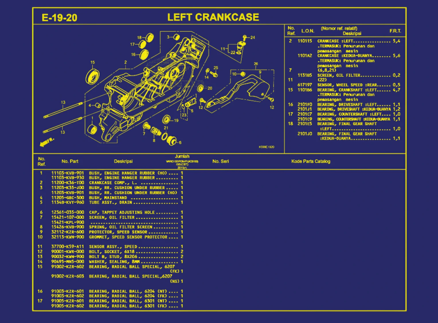 Left Crankcase 1