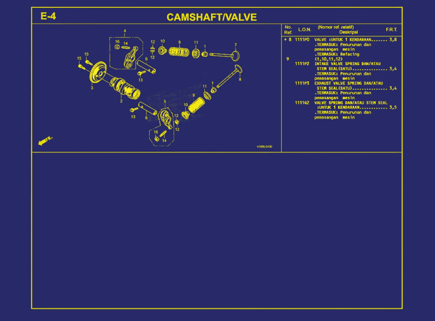 Camshaft atau Valve 2