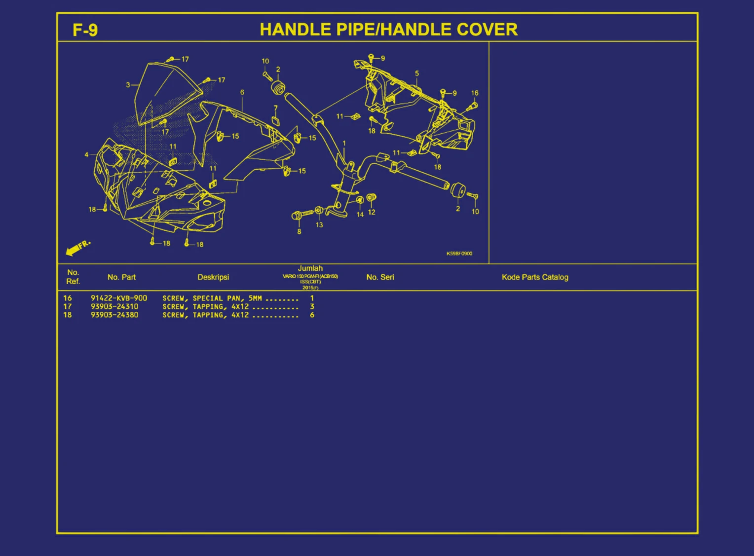 Handle Pipe atau Handle Cover 2