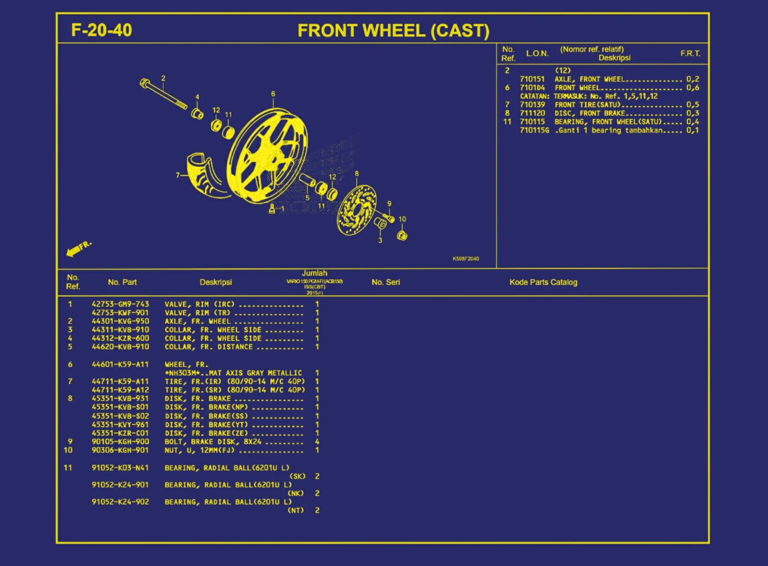 Front Wheel (CAST) 1