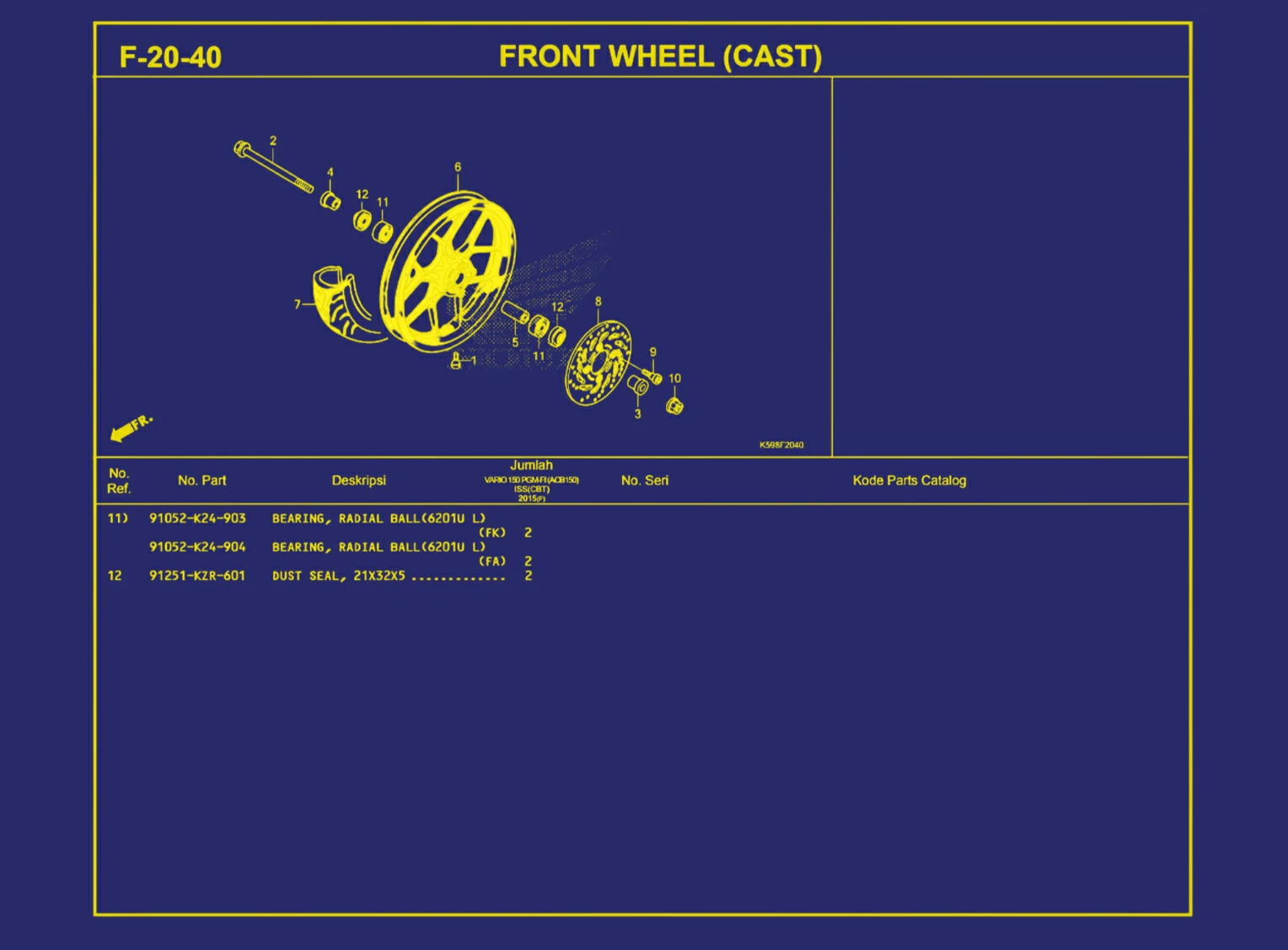Front Wheel (CAST) 2