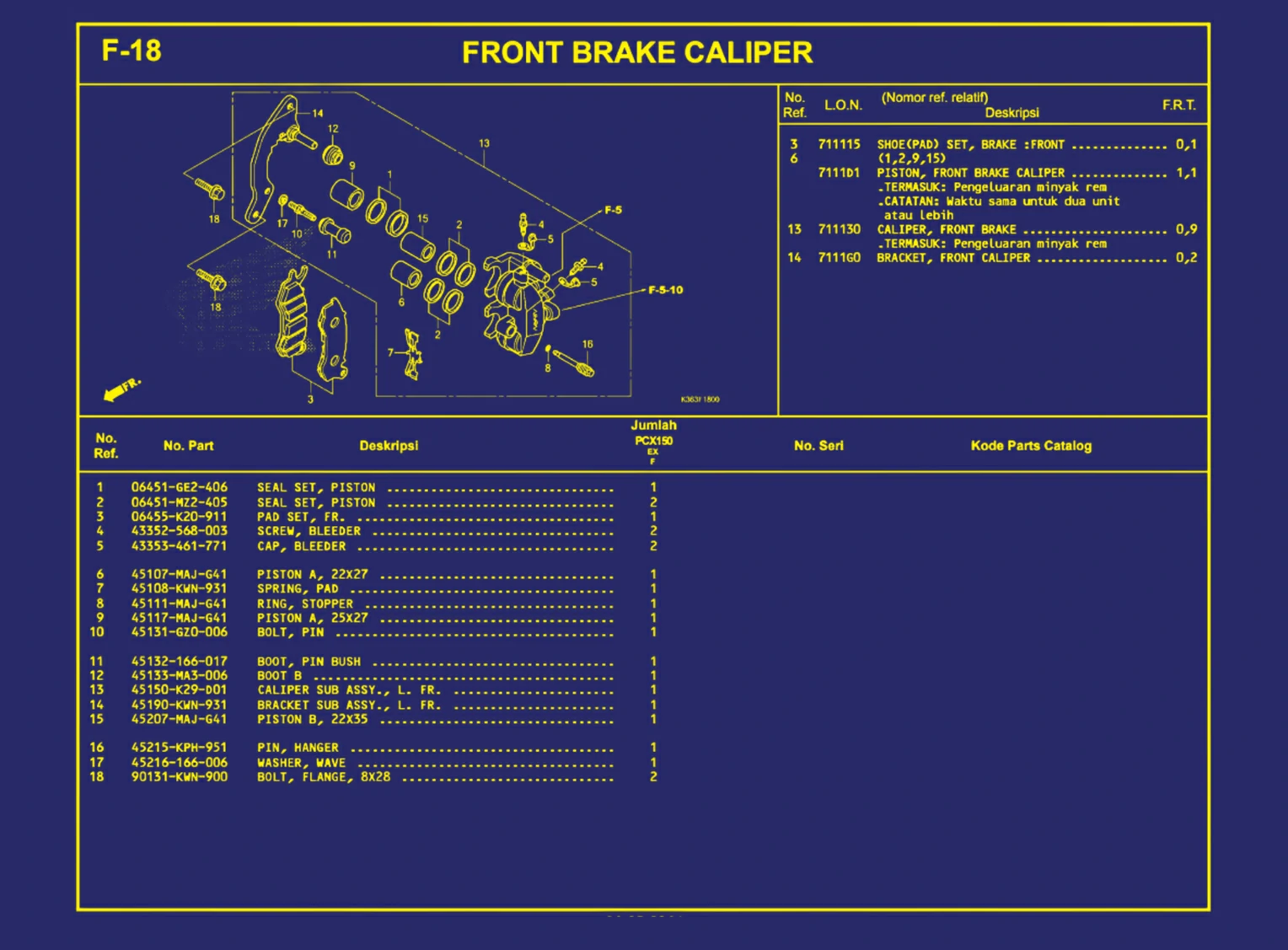 Front Brake Caliper