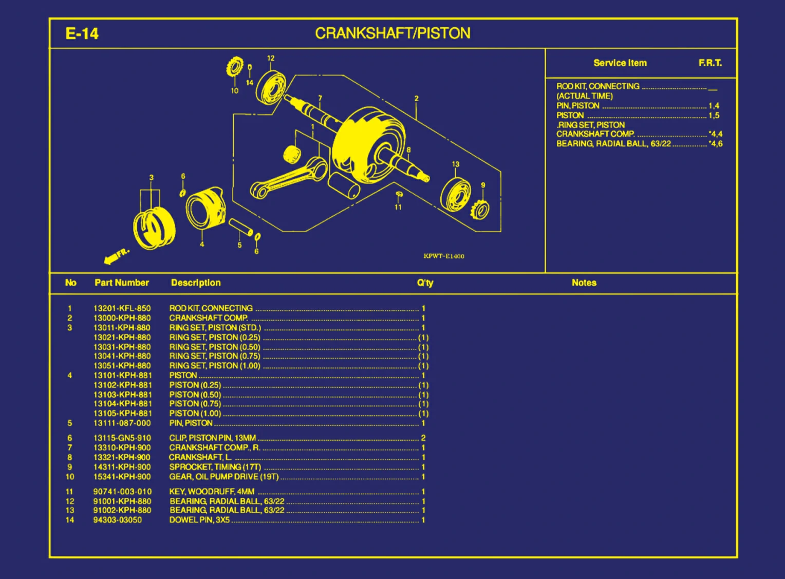 Crankshaft atau Piston
