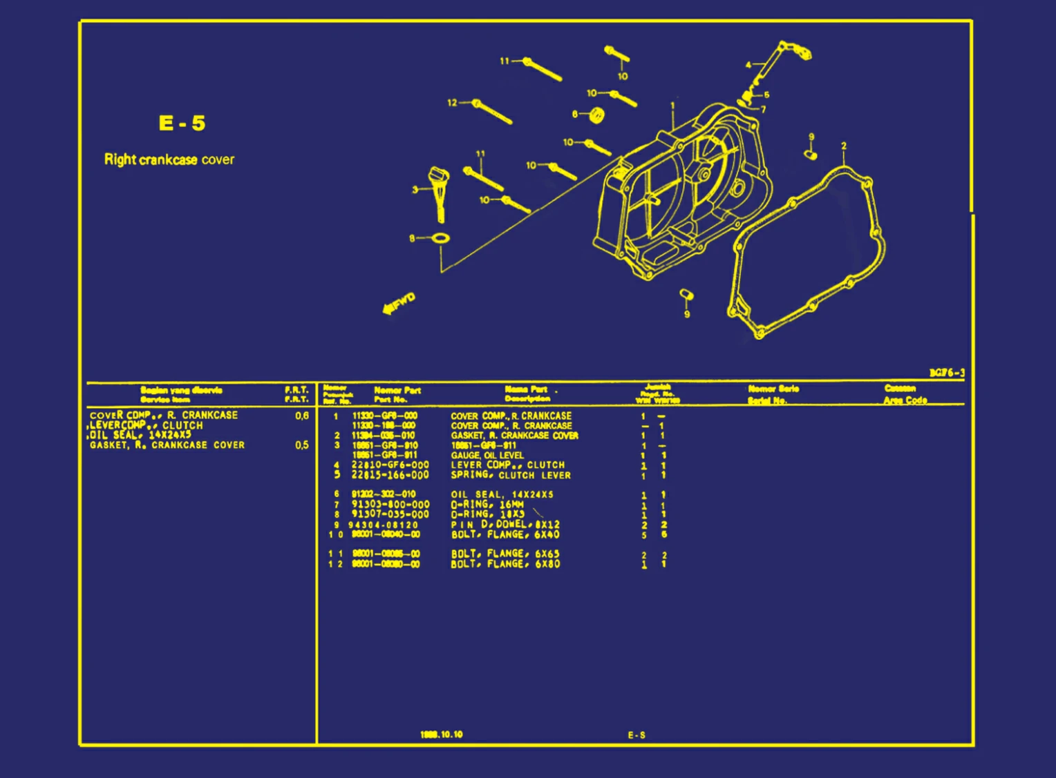 Right Crankcase Cover