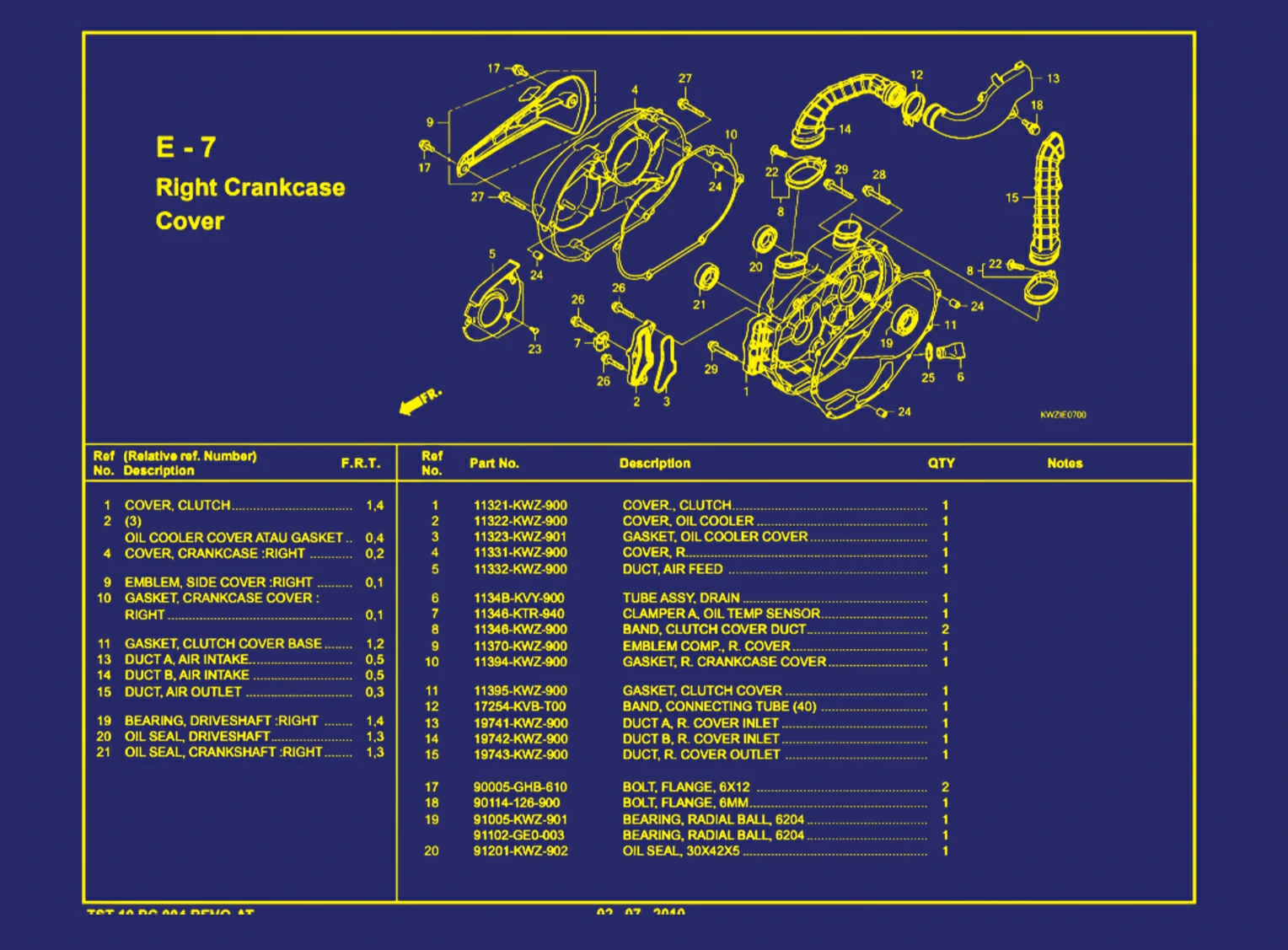 Right Crankcase Cover 1