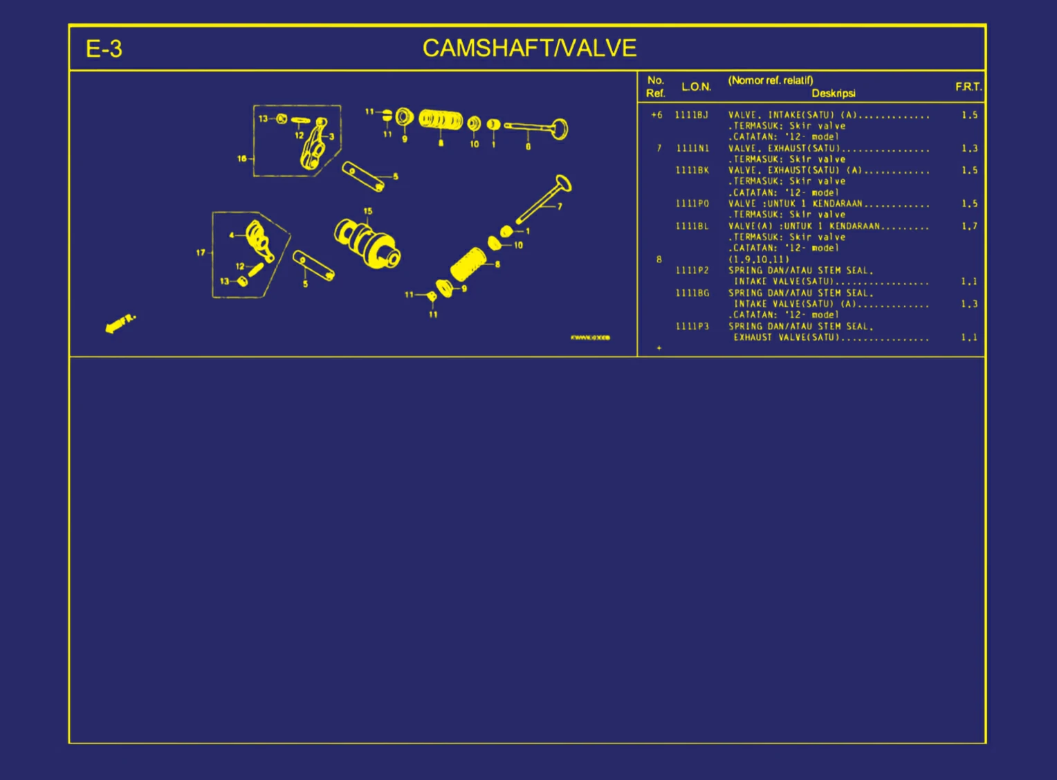 Camshaft atau Valve 2