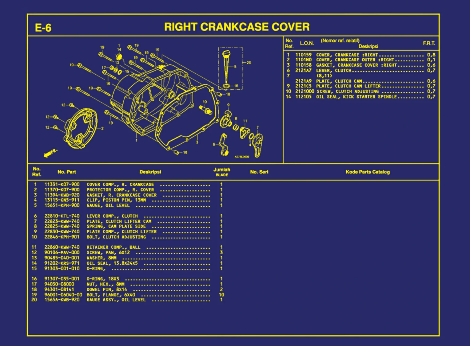 Right Crankcase Cover