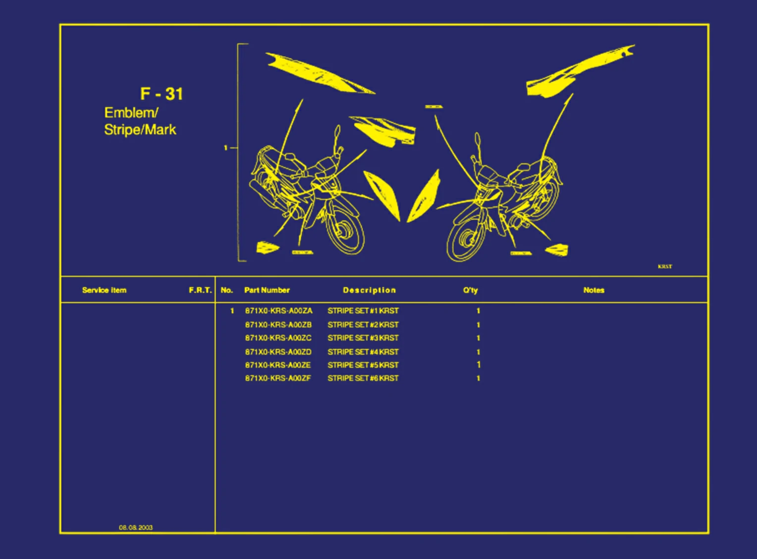 Emblem atau Stripe atau Mark