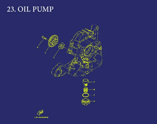 23. Aerox OIL PUMP