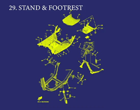 29. FAZZIO NEO STAND & FOOTREST