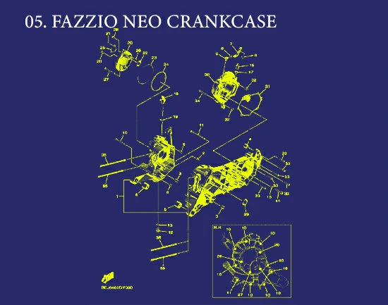 05. FAZZIO NEO CRANKCASE