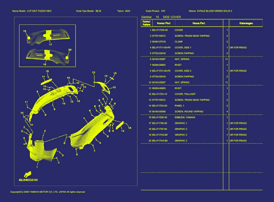 28. FAZZIO NEO SIDE COVER