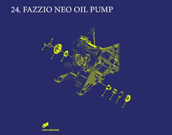 24. FAZZIO NEO OIL PUMP
