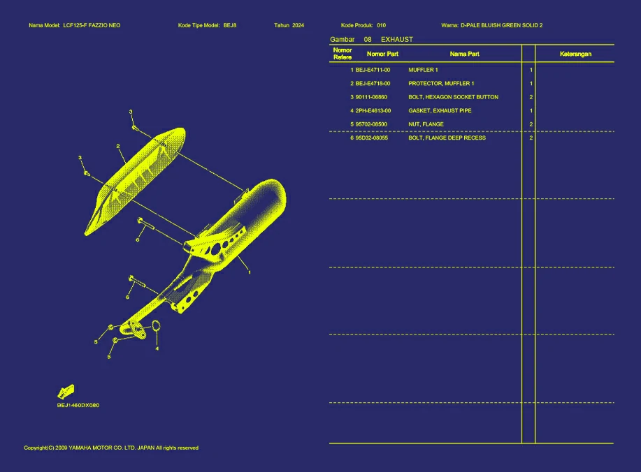 10. FAZZIO NEO EXHAUST
