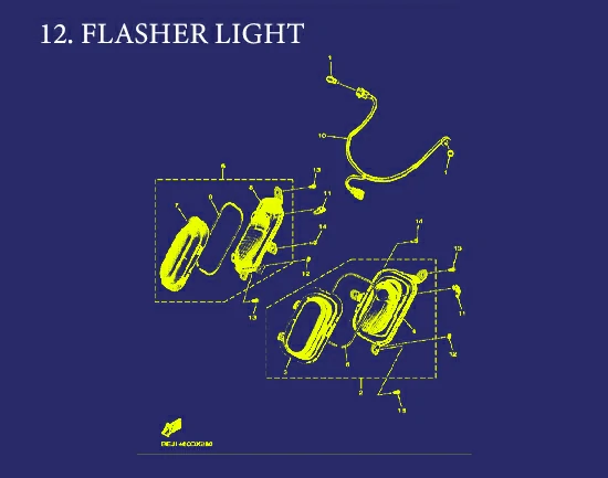 12. FAZZIO FLASHER LIGHT