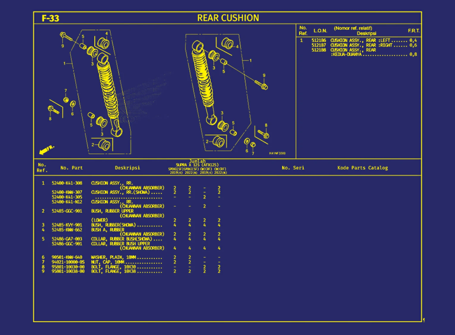 Rear Cushion