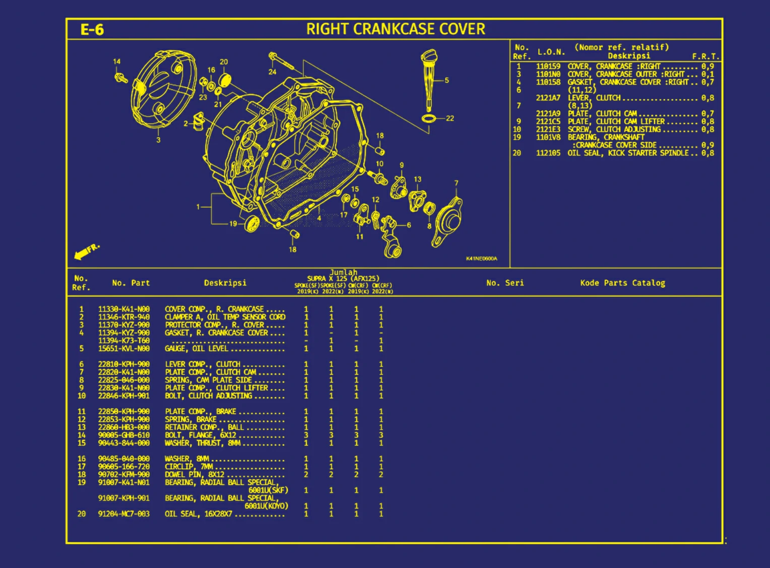 Right Crankcase Cover 1