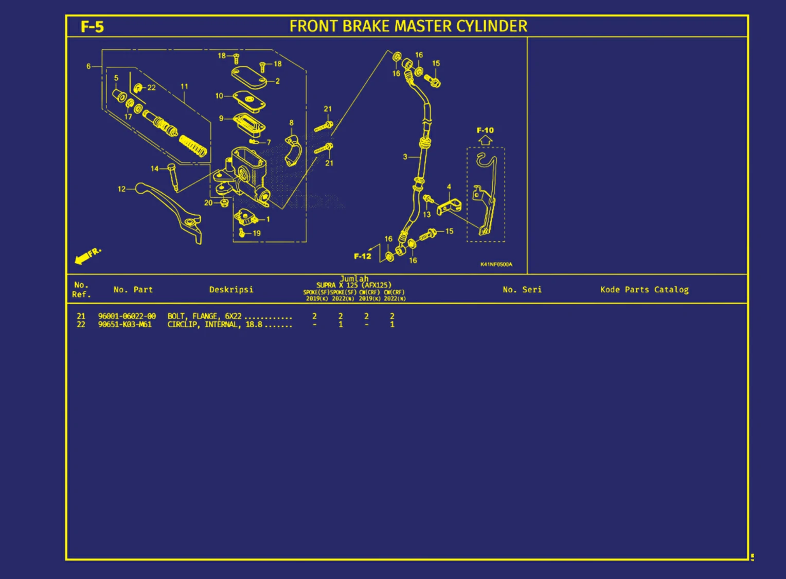 Front Brake Master Cylinder 2
