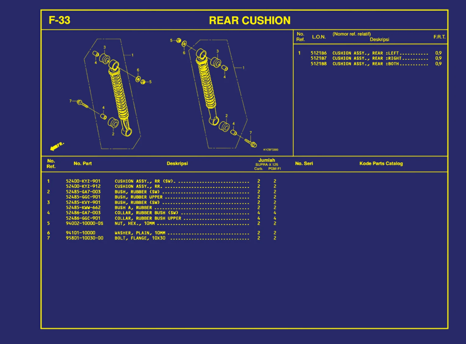 Rear Cushion