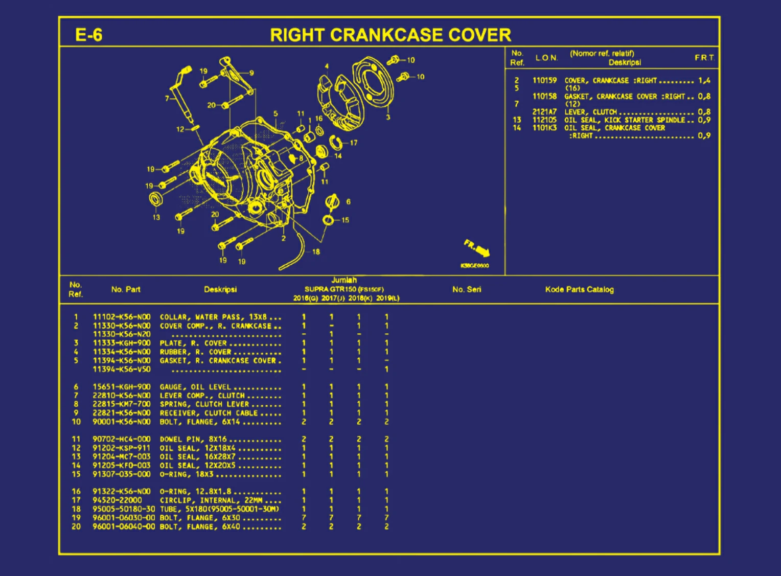 Right Crankcase Cover