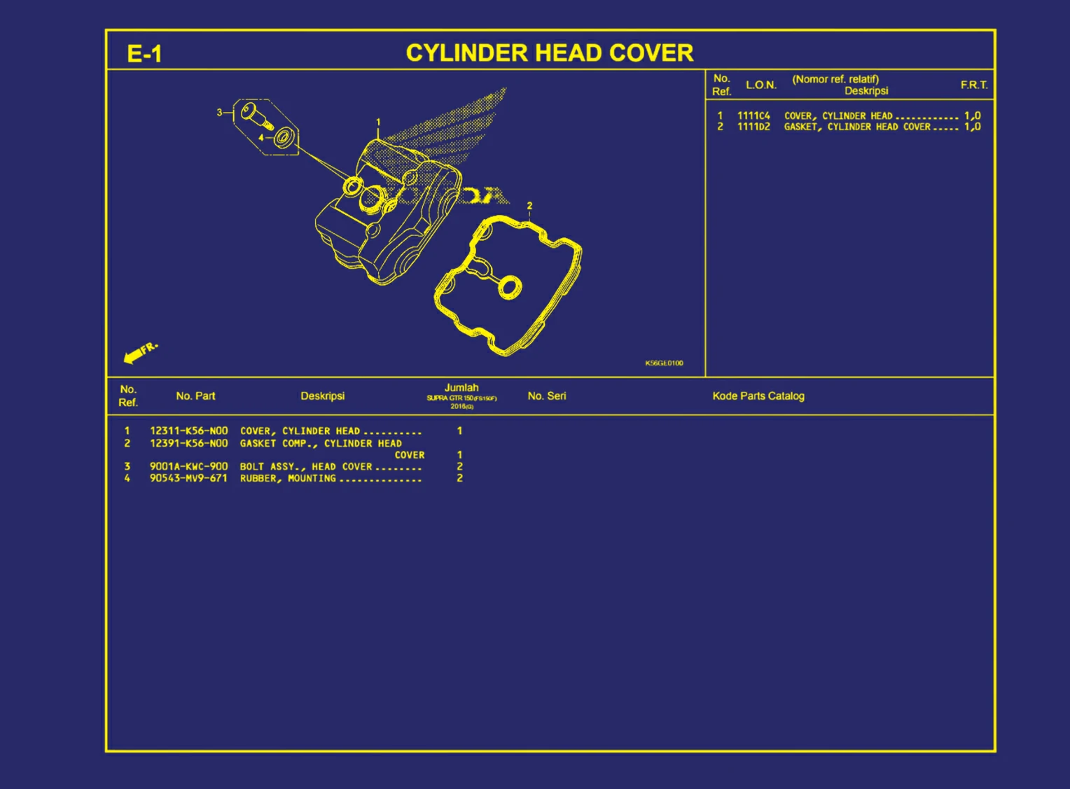 Cylinder Head Cover