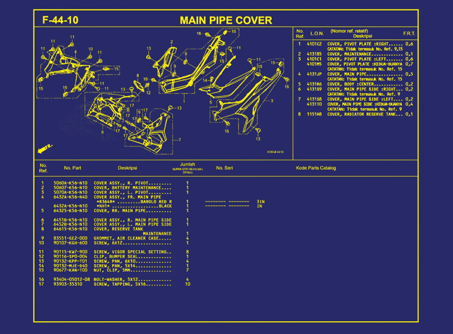 Main Pipe Cover