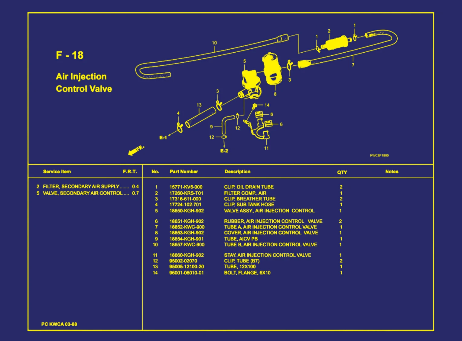 Air Injector Control Valve