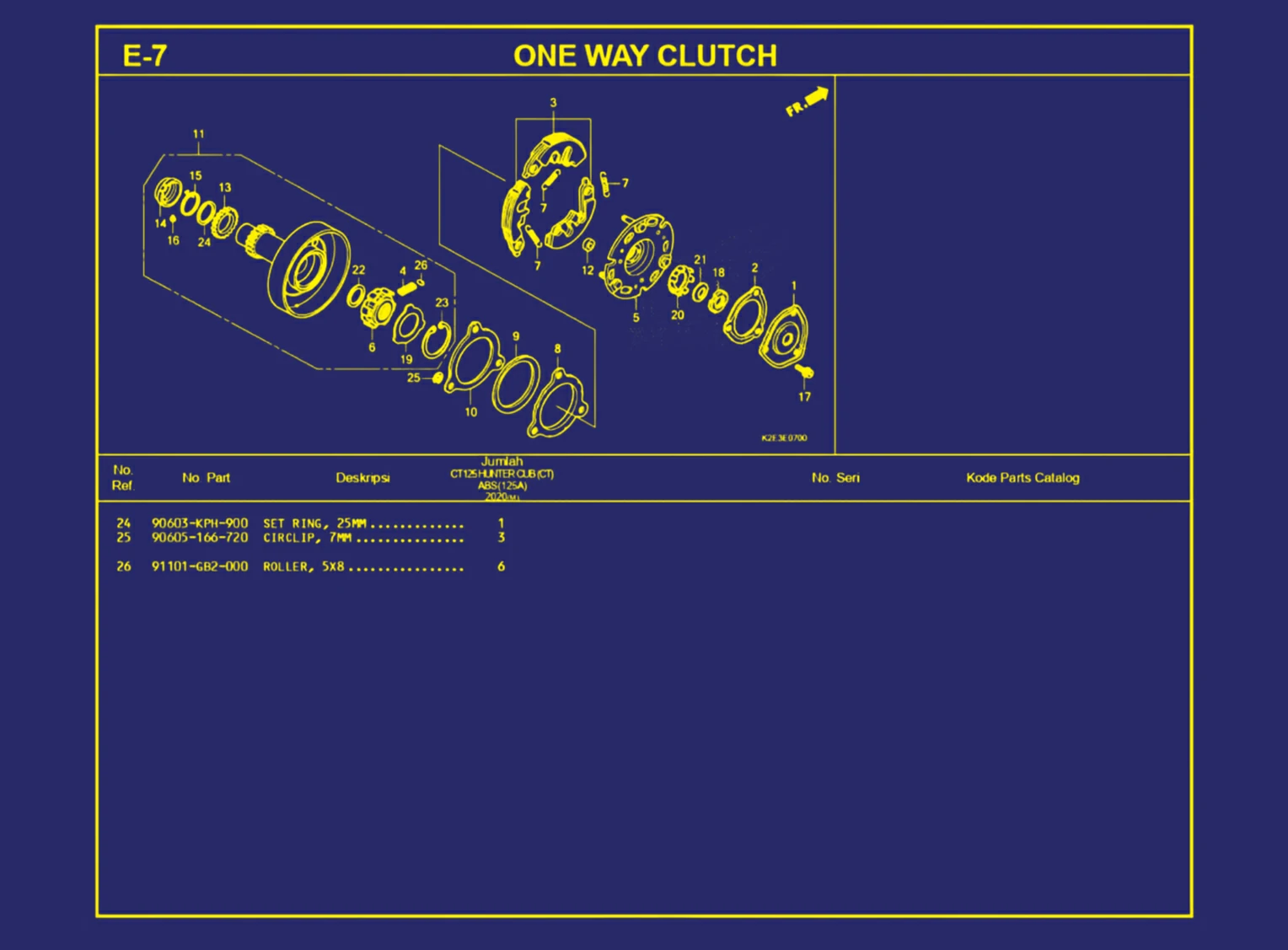One Way Clutch 2